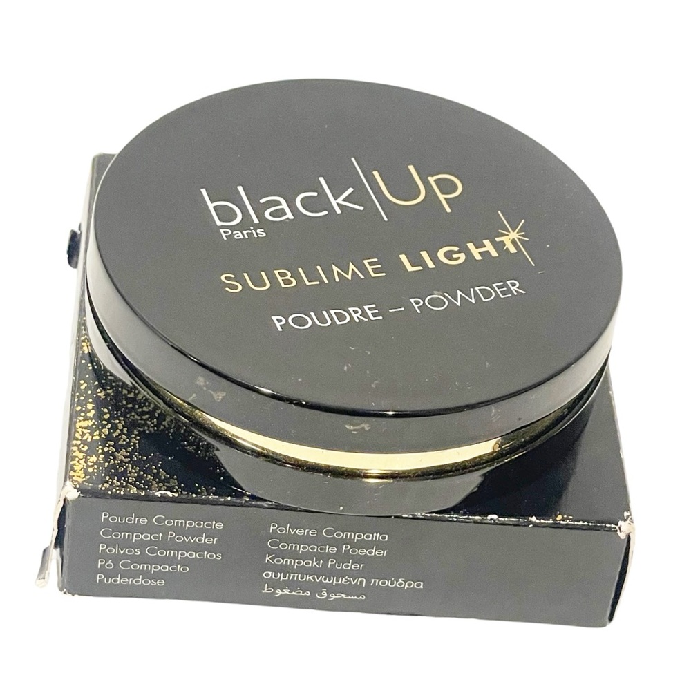 Black Up Sublime Light Powder Shade SLP03‎ Highlighting Compact NEW